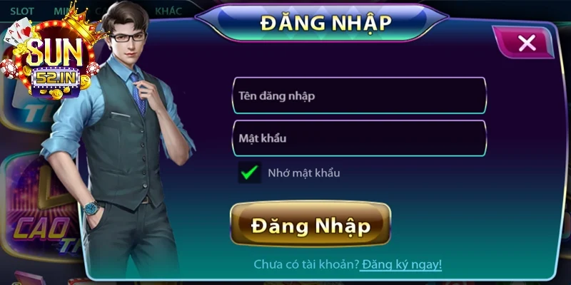 Hướng dẫn đăng nhập tại SUN52 Club đơn giản Hướng dẫn đăng nhập tại SUN52 Club đơn giản